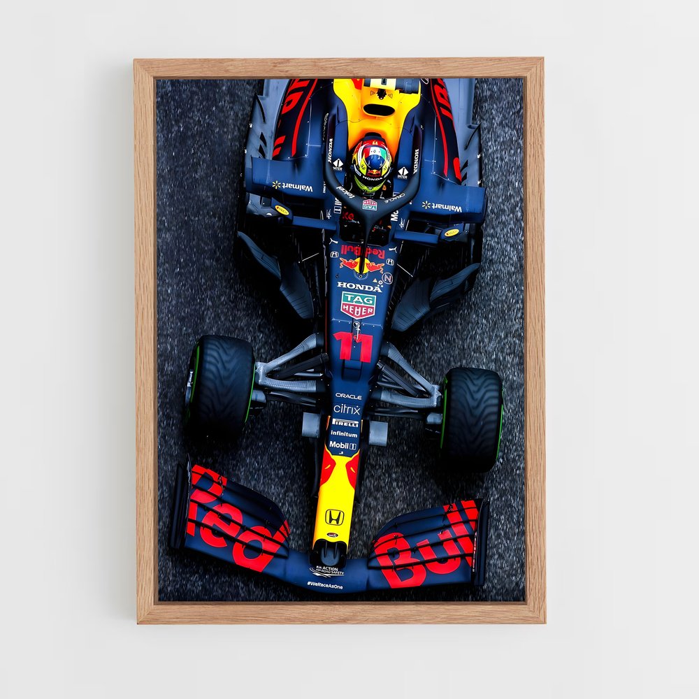 Poster Red bull – affiche Voitures de Formule 1 (vue 4)